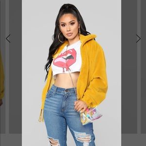 My love for you jacket- mustard